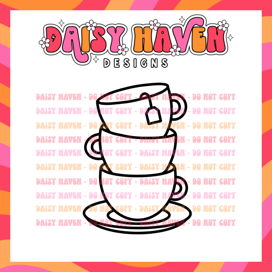 Tea Cups - PNG