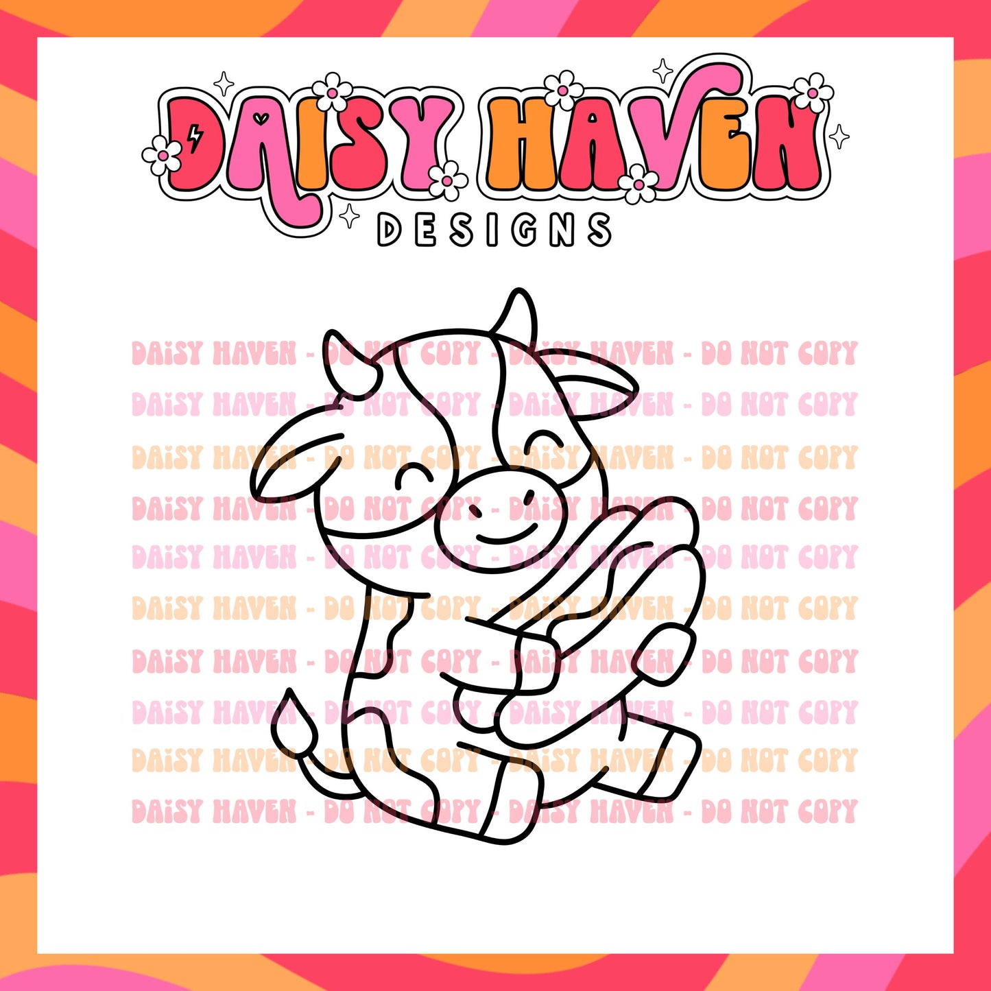 Hotdog Cow - PNG
