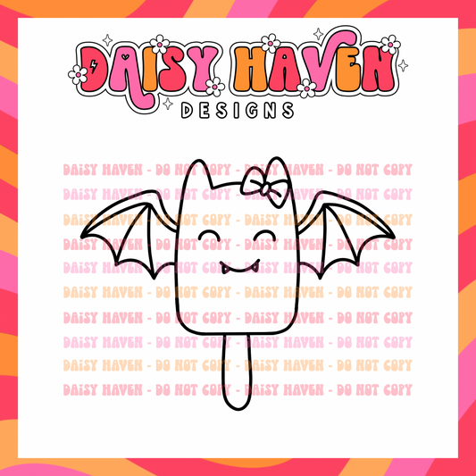 Bat Popsicle - PNG